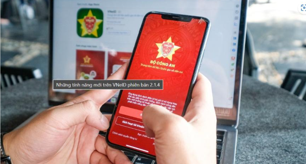 Những tính năng mới trên VNeID phiên bản 2.1.4